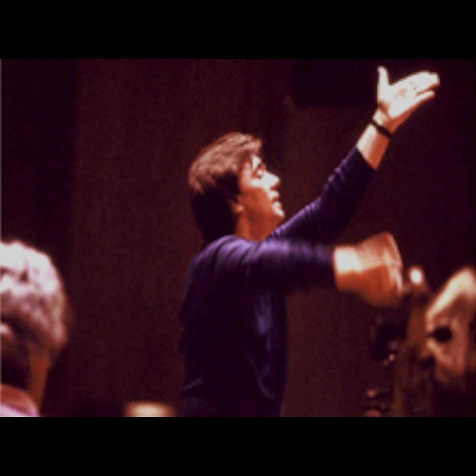 Paul conducting London's Royal Philharmonic Orchestra