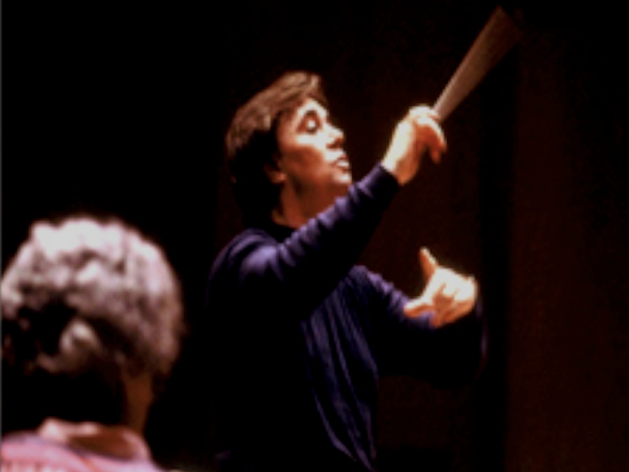 Paul conducting London's Royal Philharmonic Orchestra