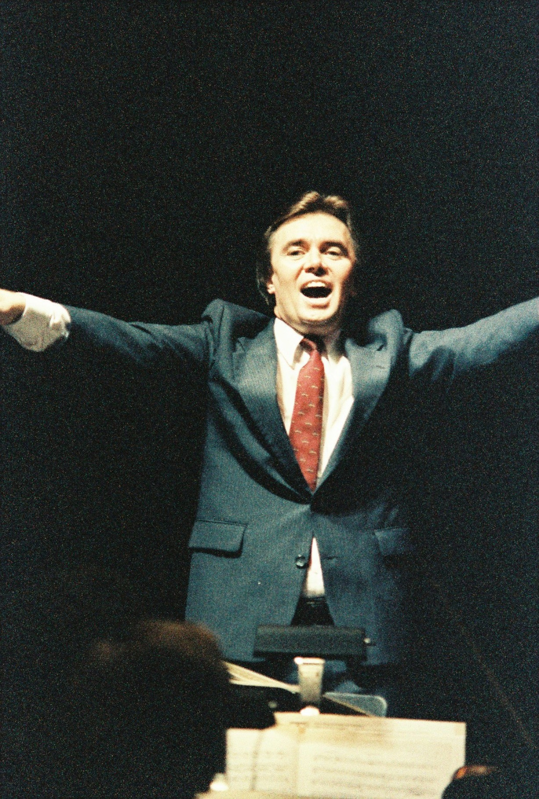 Paul conducting London's Royal Philharmonic Orchestra