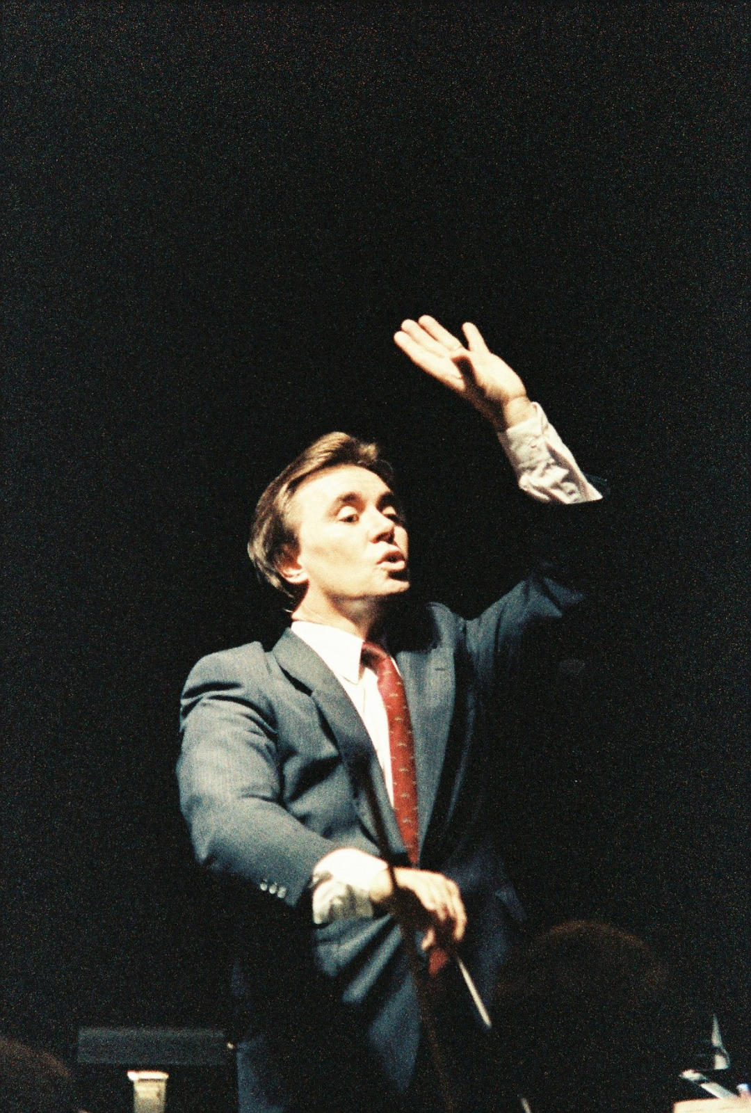 Paul conducting London's Royal Philharmonic Orchestra