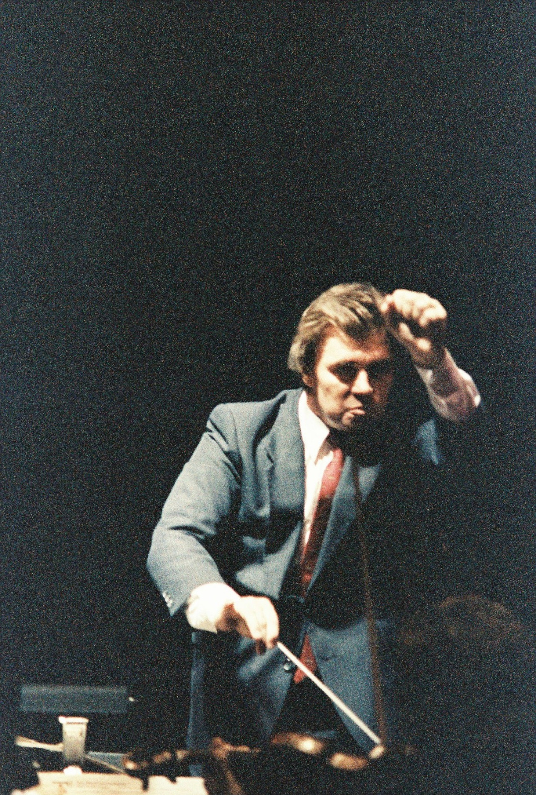 Paul conducting London's Royal Philharmonic Orchestra