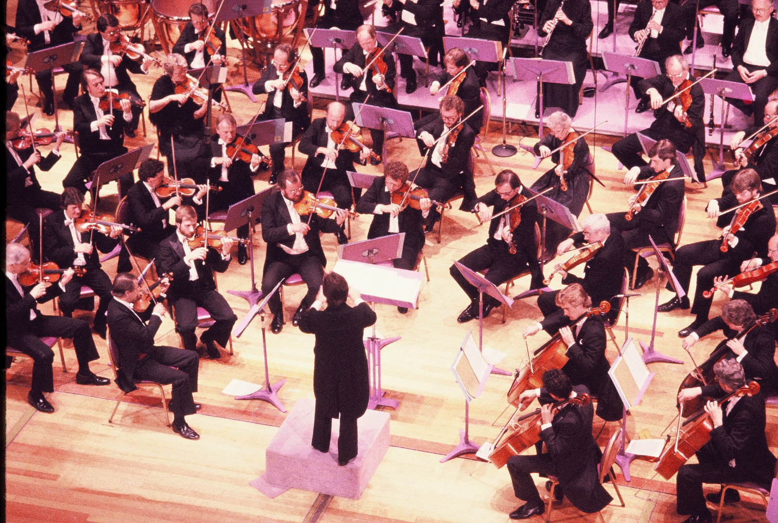 Paul conducting London's Royal Philharmonic Orchestra