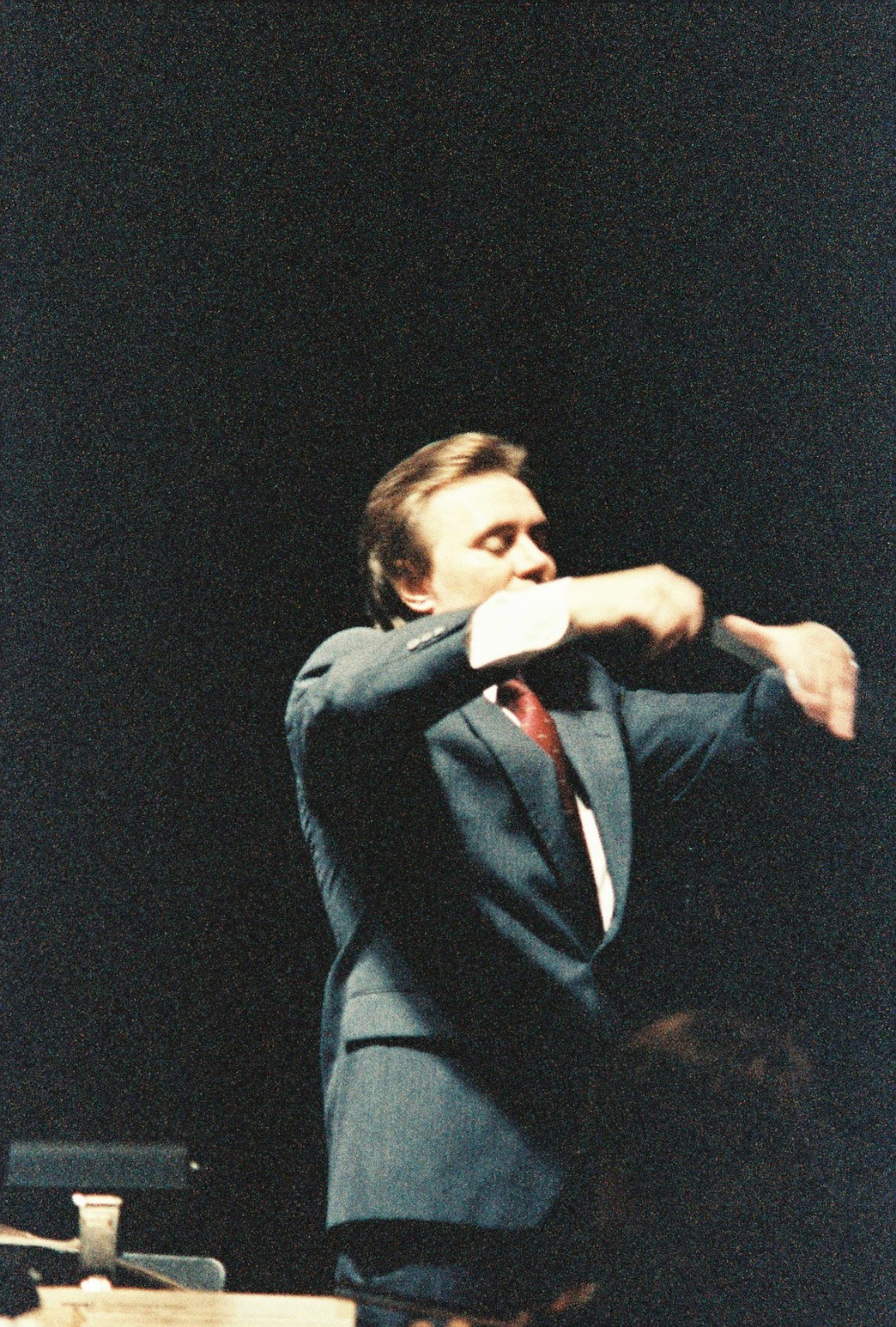 Paul conducting London's Royal Philharmonic Orchestra