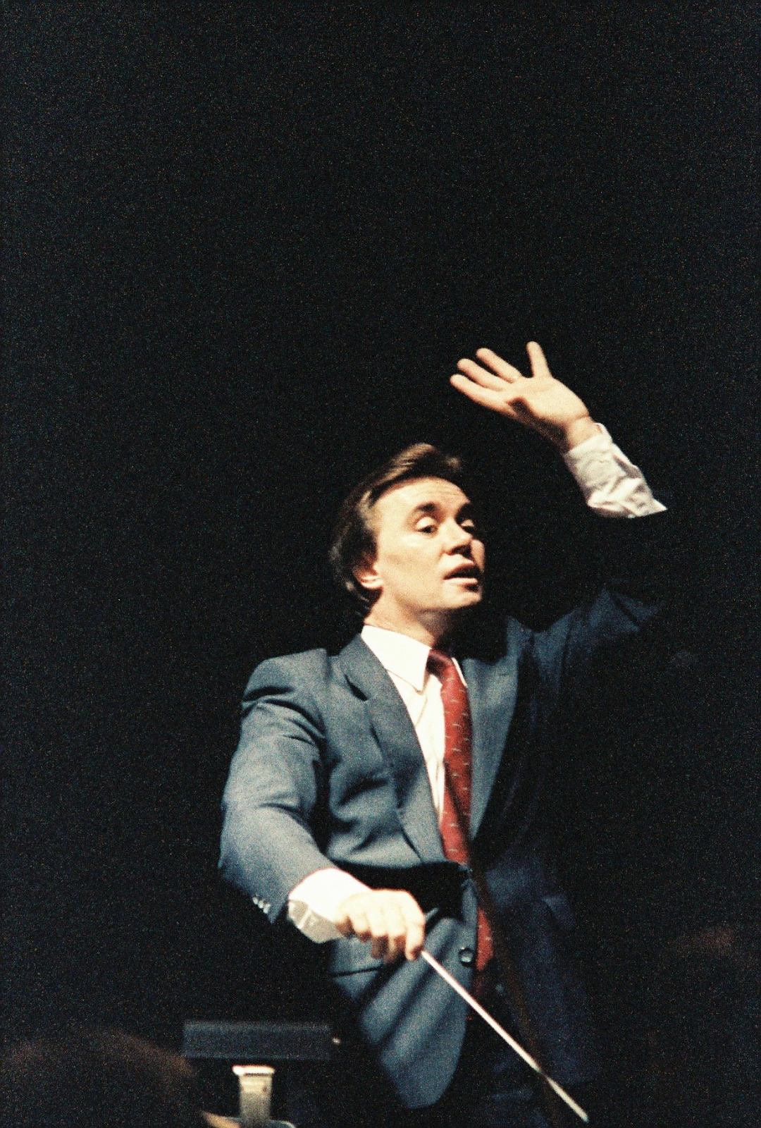 Paul conducting London's Royal Philharmonic Orchestra