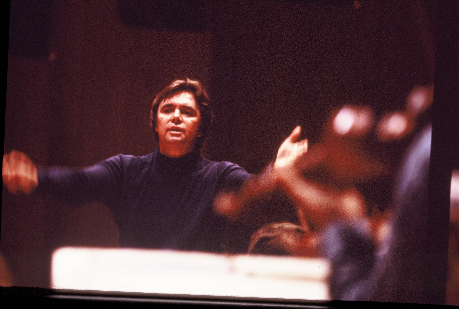 Paul conducting London's Royal Philharmonic Orchestra