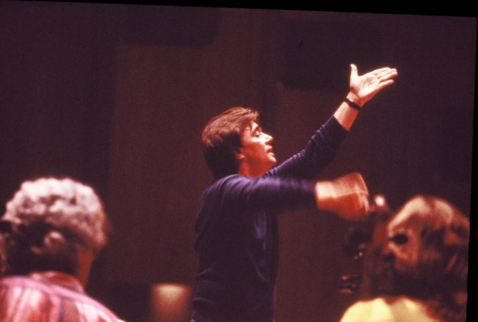 Paul conducting London's Royal Philharmonic Orchestra