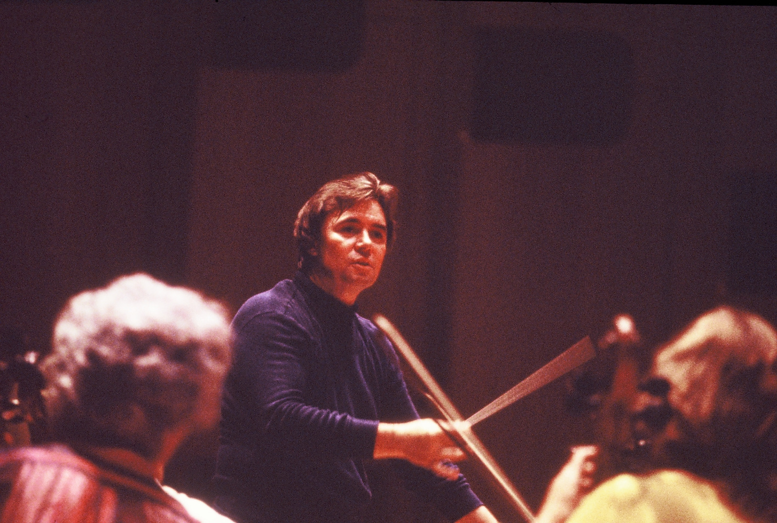 Paul conducting London's Royal Philharmonic Orchestra