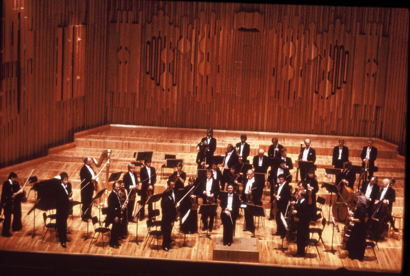 Paul conducting London's Royal Philharmonic Orchestra