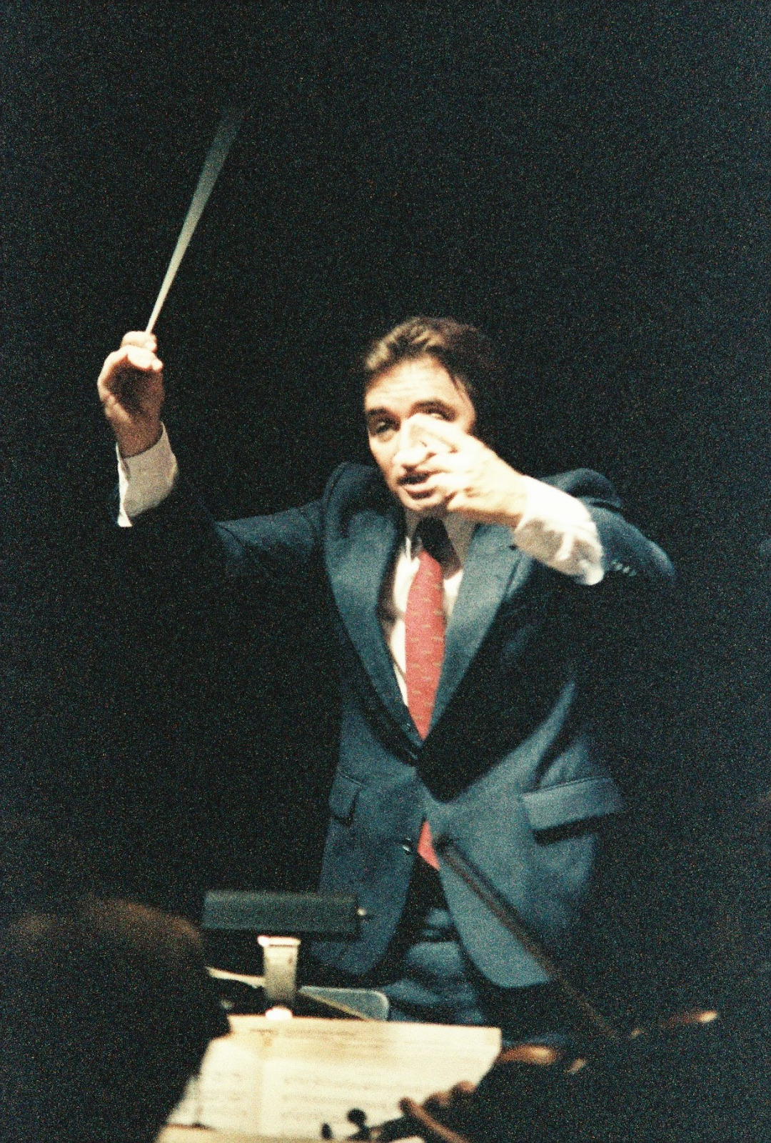 Paul conducting London's Royal Philharmonic Orchestra